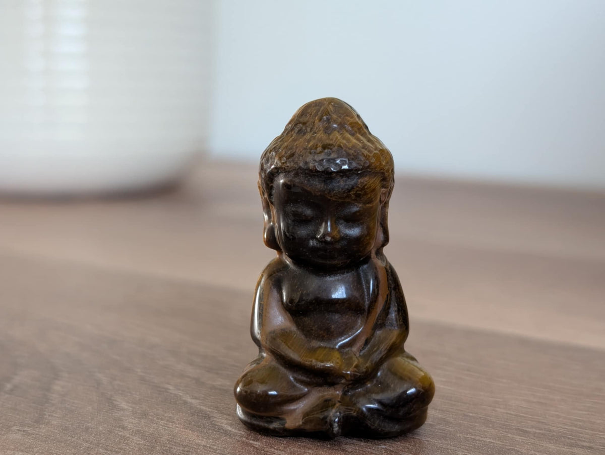 Bouddha Indien Œil de tigre