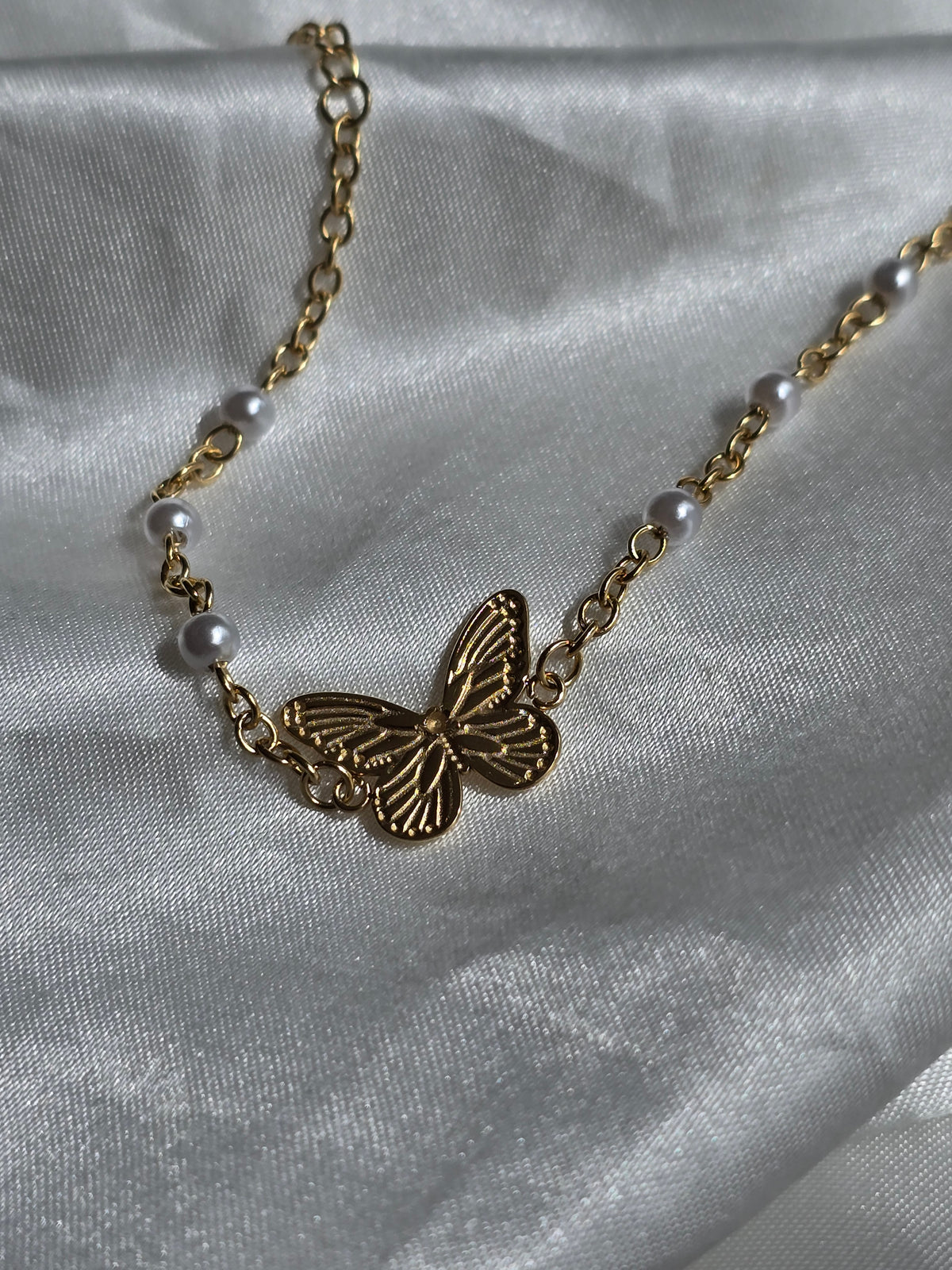Bracelet papillon acier inoxydable