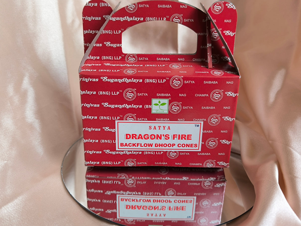 Cônes backflow "feu de dragon"