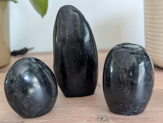 Tourmaline polie
