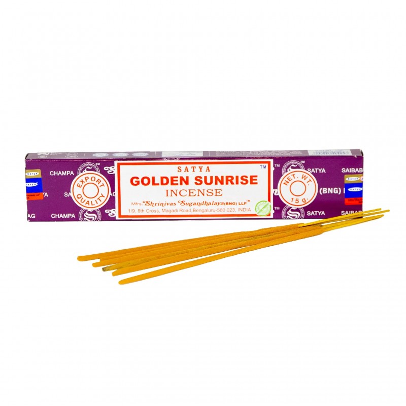 Encens Lever de Soleil Doré Satya – 15 g