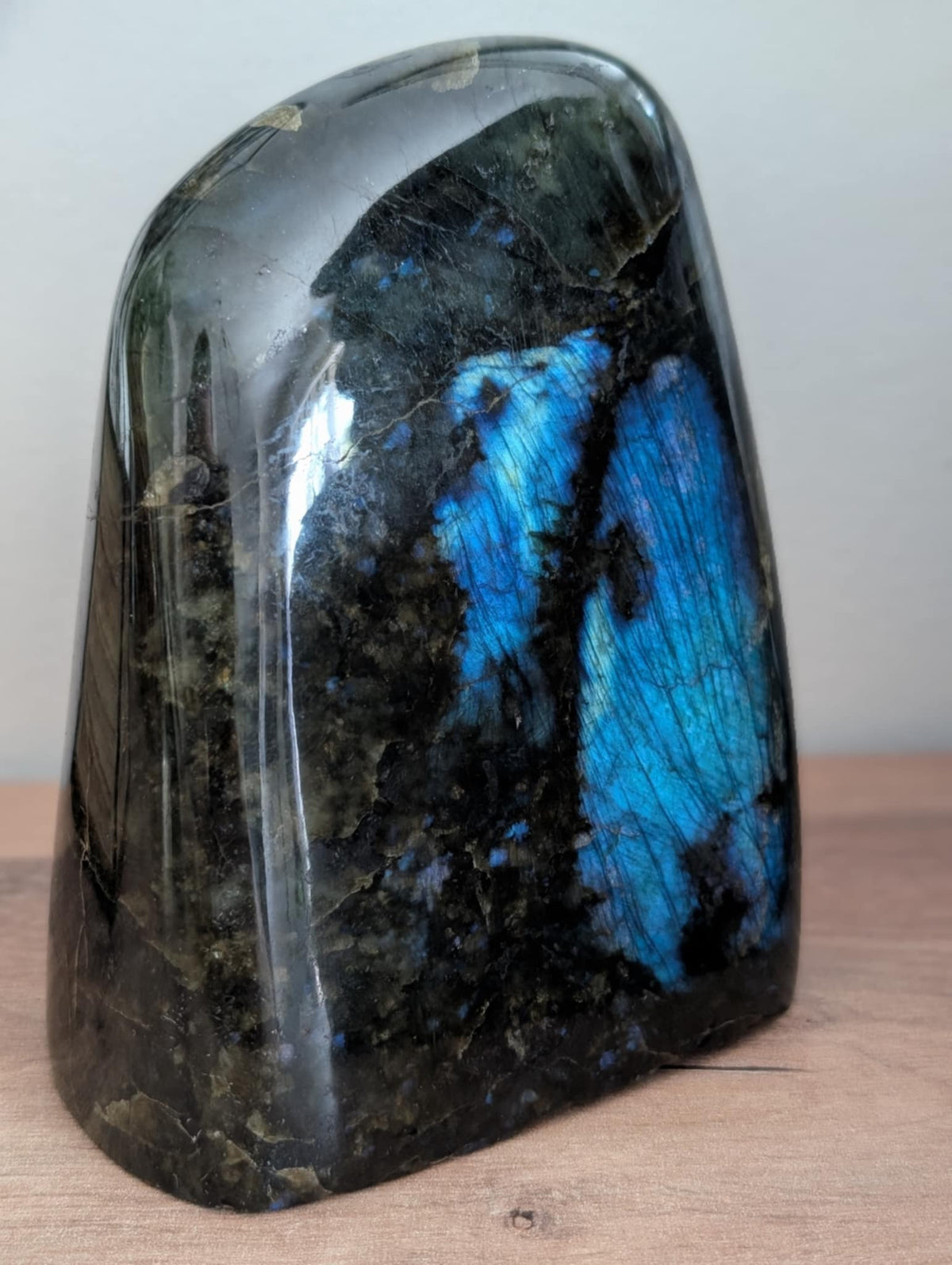 Labradorite bleue Polie