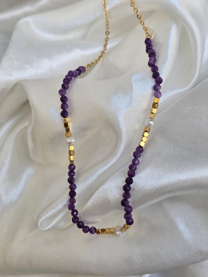 Collier Thais pierres naturelles