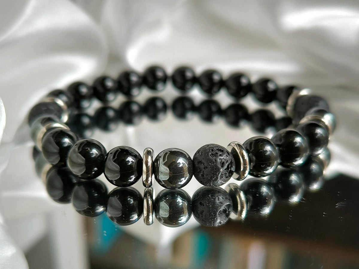 Bracelet homme personnalisé ( veuillez indiquer votre prénom et vos besoins dans la case prénom )