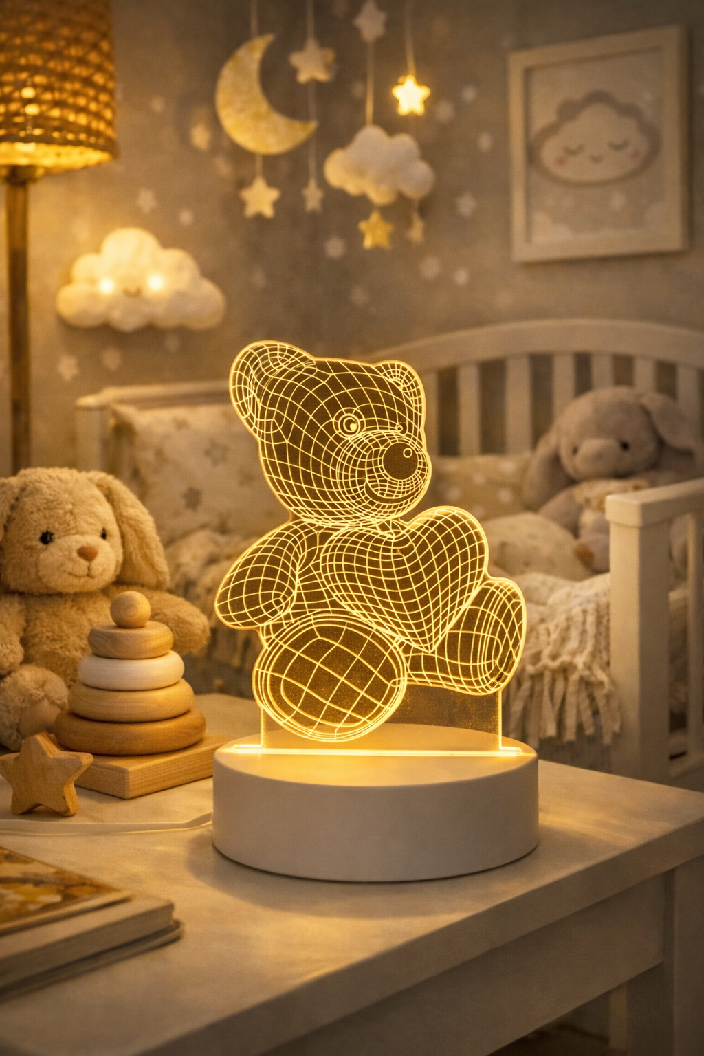 🌙 Veilleuses LED décoratives – Collection enfant