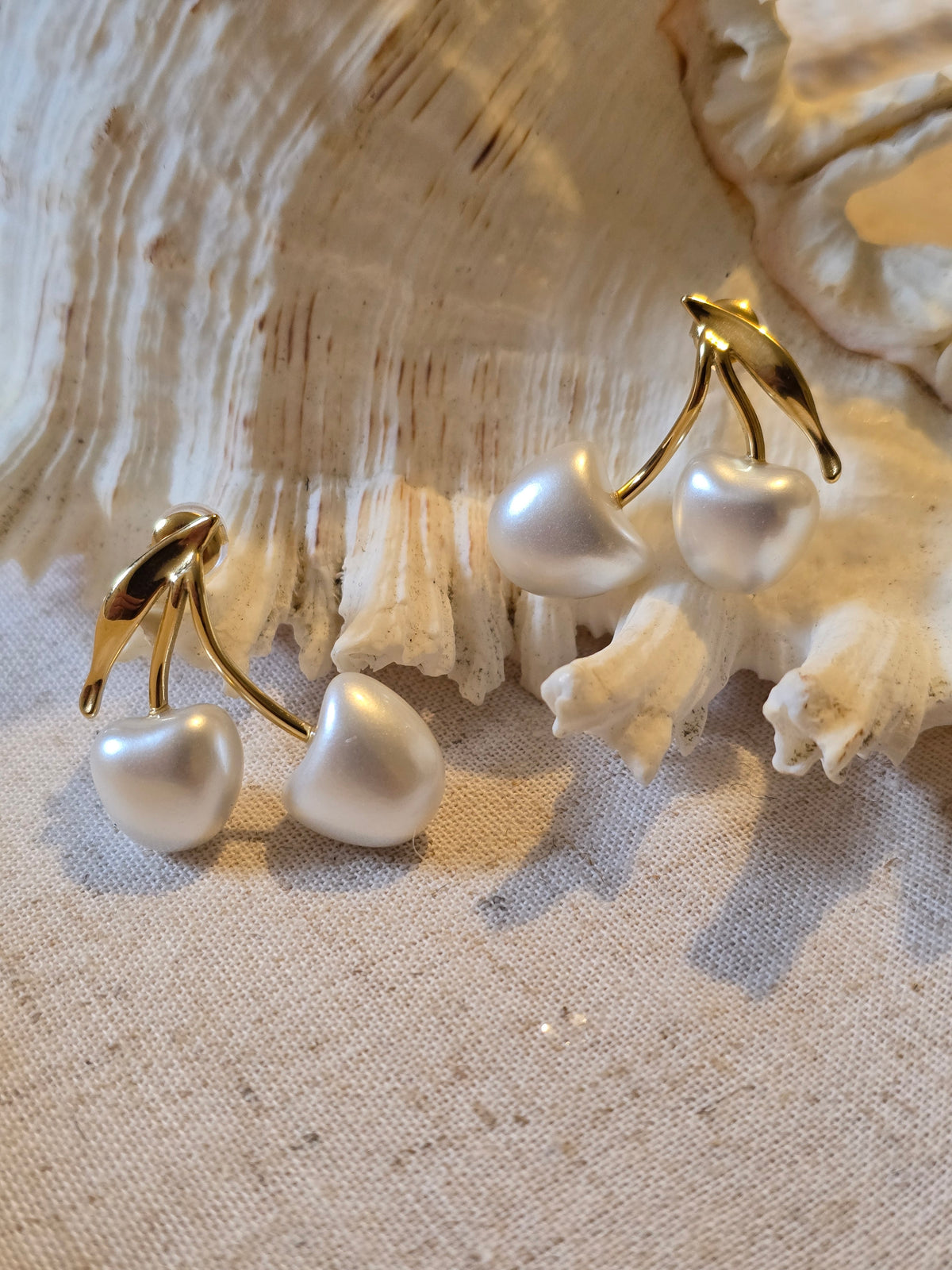 Boucles d’oreilles “Cherry Chic”