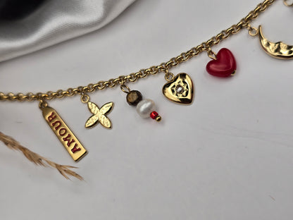 Collier “Charms Magiques” – Deux versions