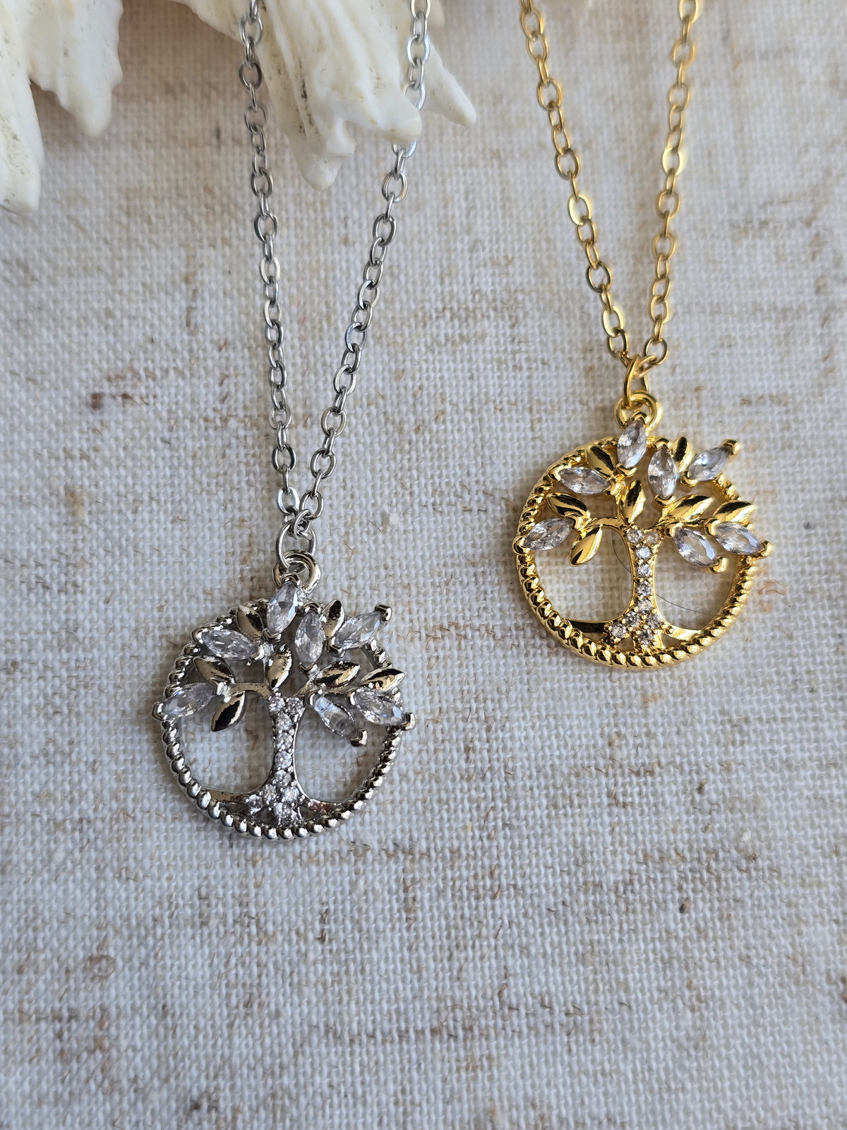 Collier arbre de vie relief