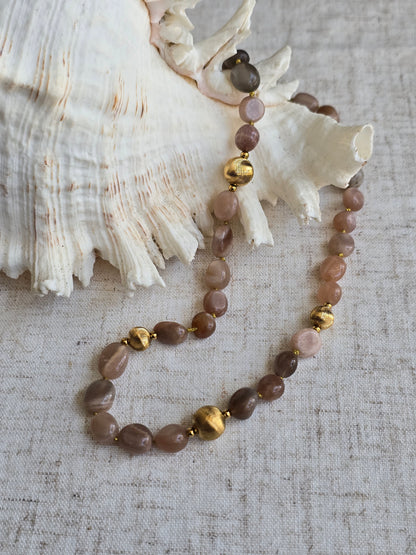 Collier inçi pierres naturelles