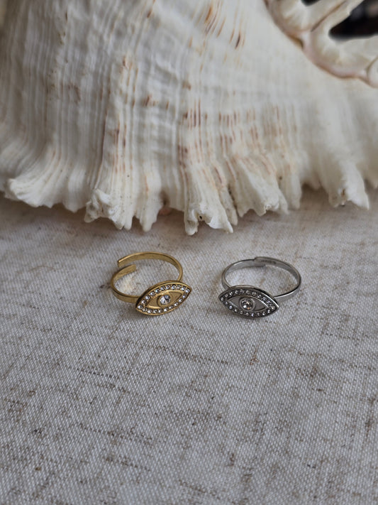 Bague oeil de nazar