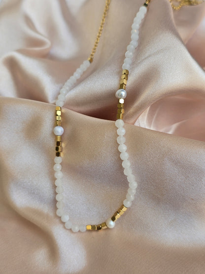 Collier Thais pierres naturelles