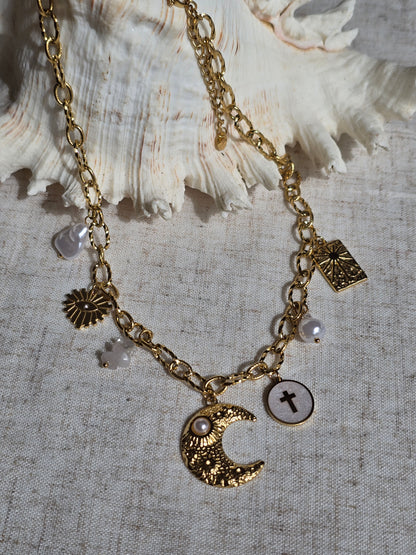 Collier "Luna sacrée"