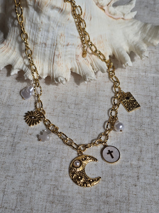 Collier "Luna sacrée"