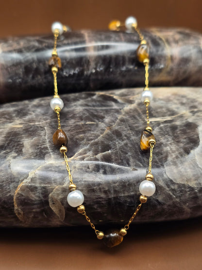 Collier oeil du tigre