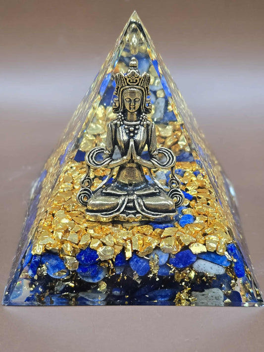 Orgonite Shiva et Lapis Lazuli