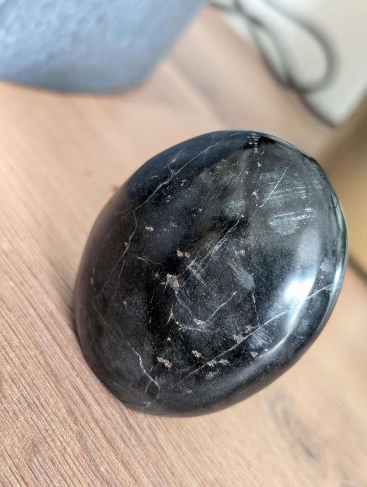 Tourmaline polie